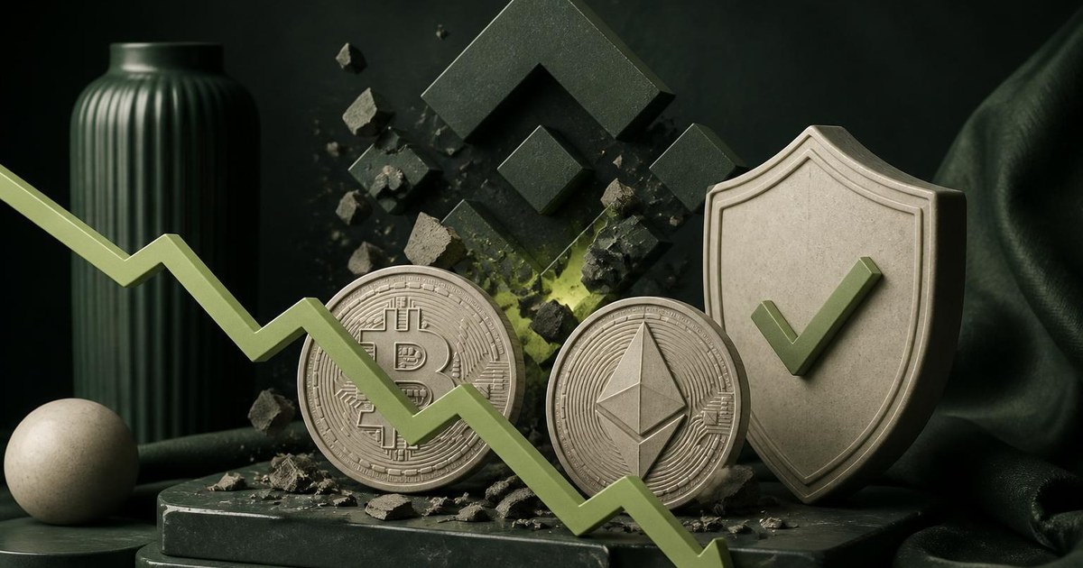 Иллюстрация: Биткоин и Ethereum упали после сообщения о возможном взломе Binance