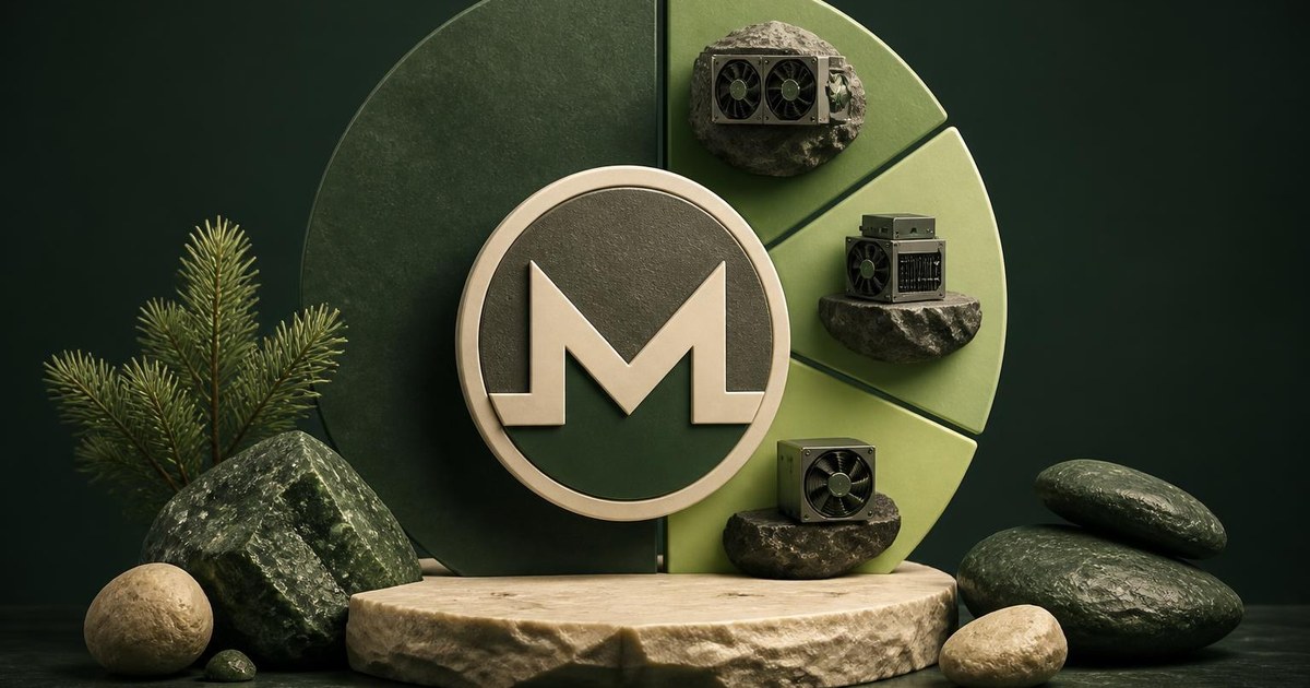 Иллюстрация к статье: Хешрейт Monero достиг 7,12 ГХ/с, три пула обеспечивают около 60% мощности