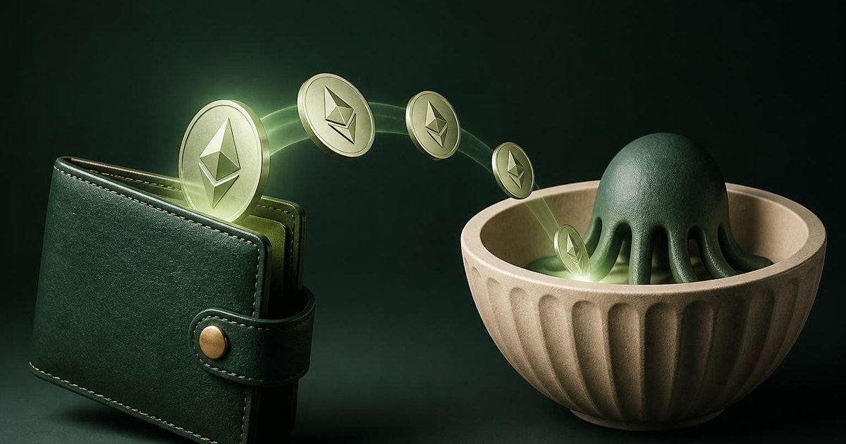 Иллюстрация: Кошелёк раннего покупателя Ethereum отправил на Kraken 3 000 ETH