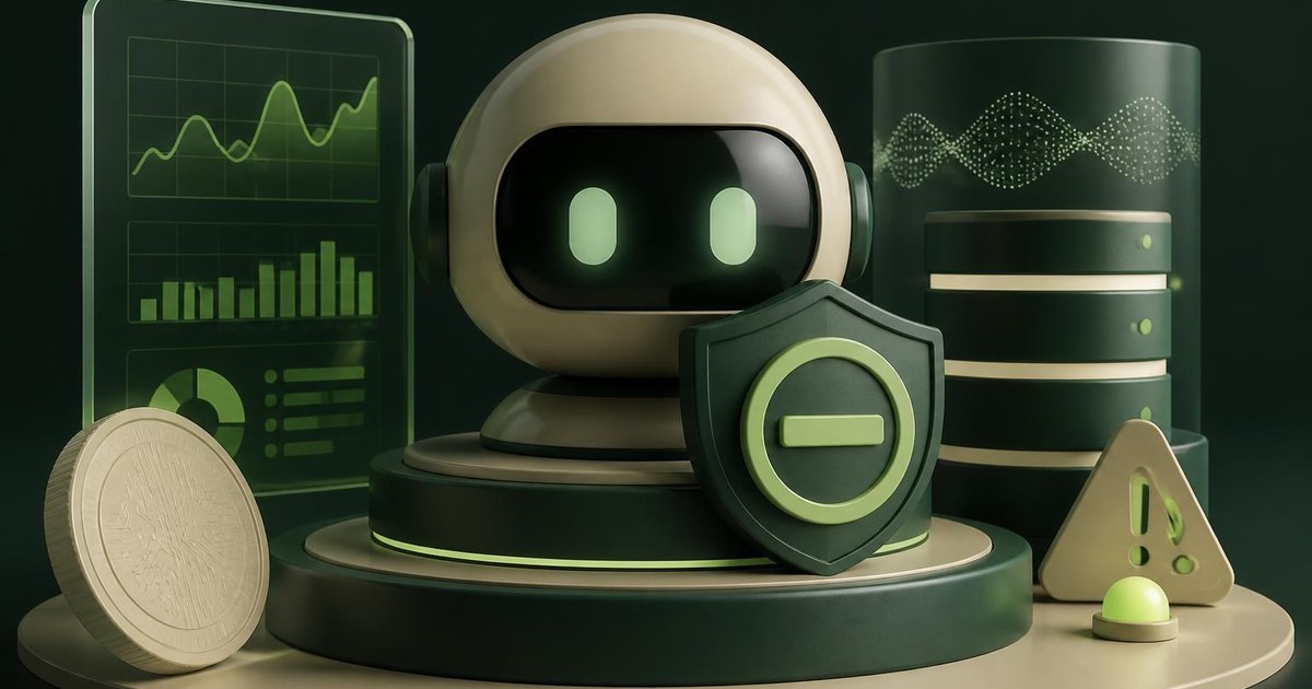 Иллюстрация к статье: KuCoin представила AI Assistant 5.x с механизмами ограничения рекомендаций
