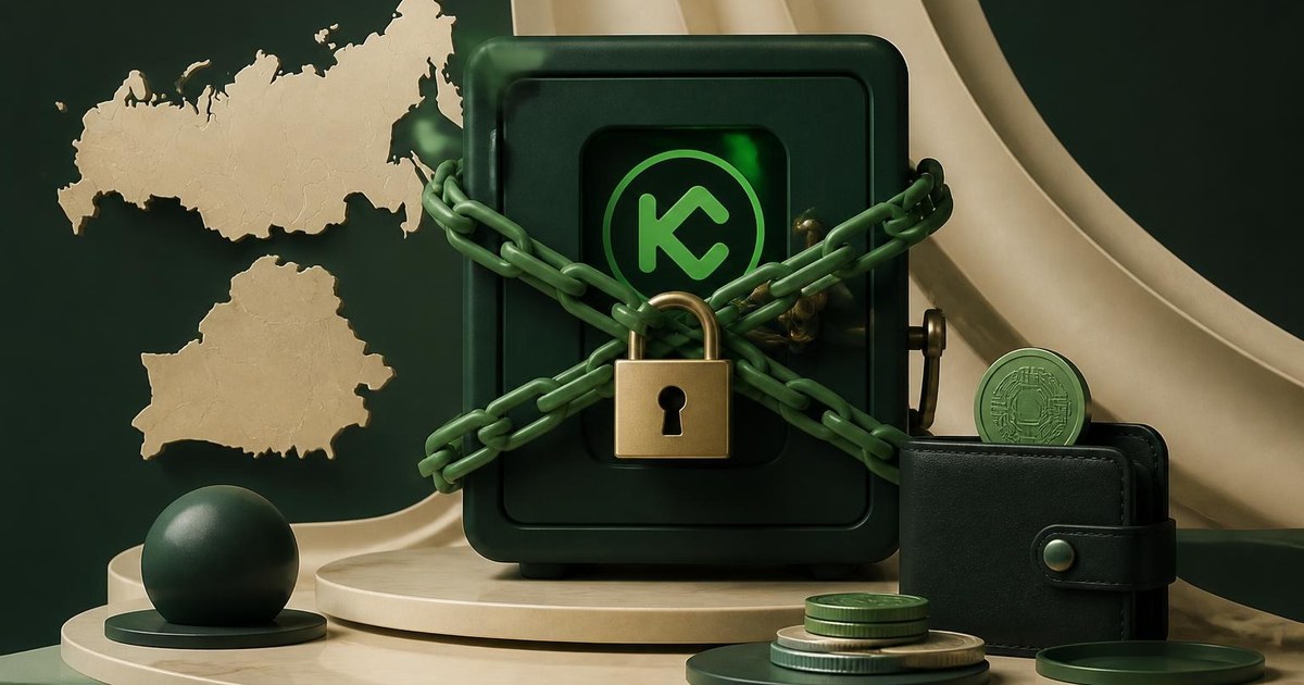 Иллюстрация к статье: KuCoin прекратит обслуживание пользователей из России и Белоруссии