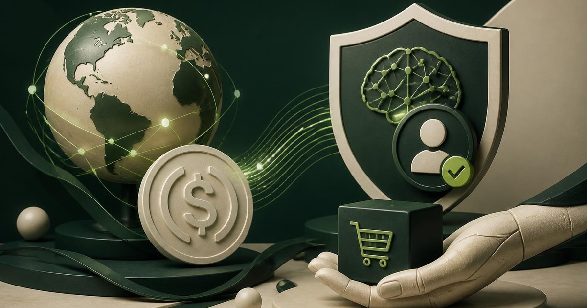Иллюстрация к статье: На Money20/20 USA обсудили платежи в стейблкоинах и идентификацию ИИ-агентов