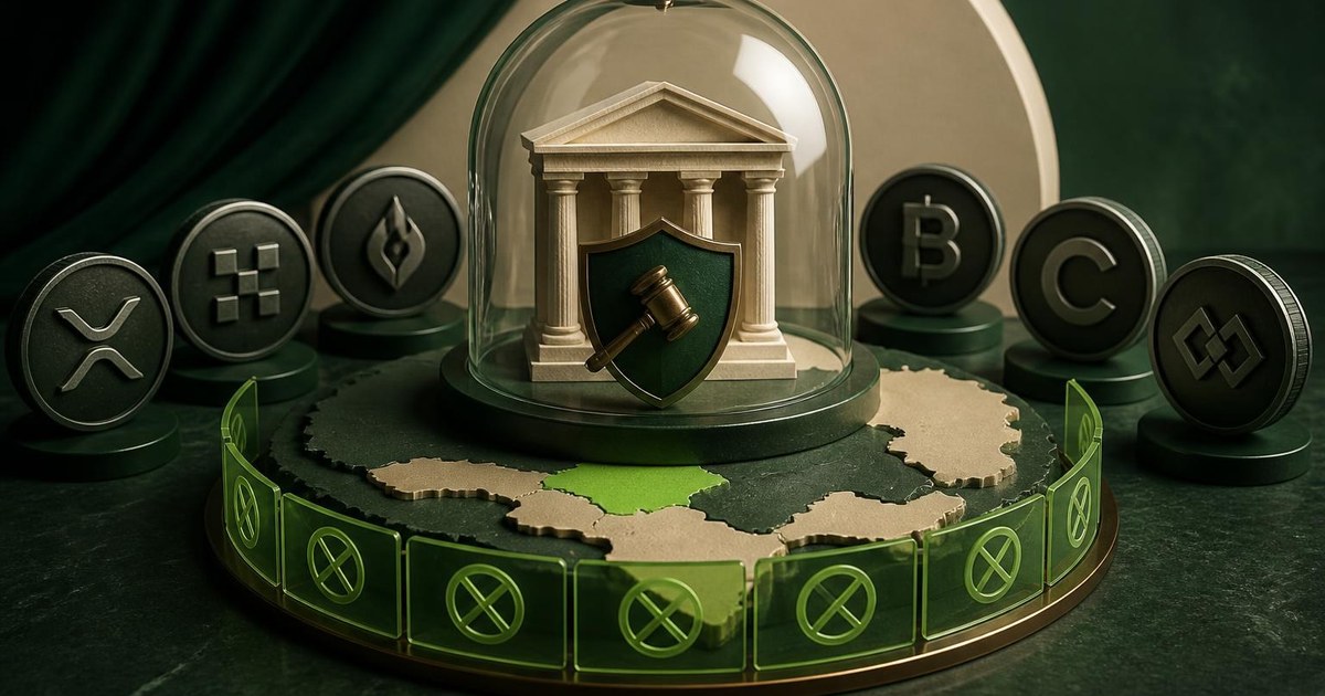 Иллюстрация: Суд AIFC запретил шести платформам нелицензированные криптоуслуги в финансовом центре Астаны