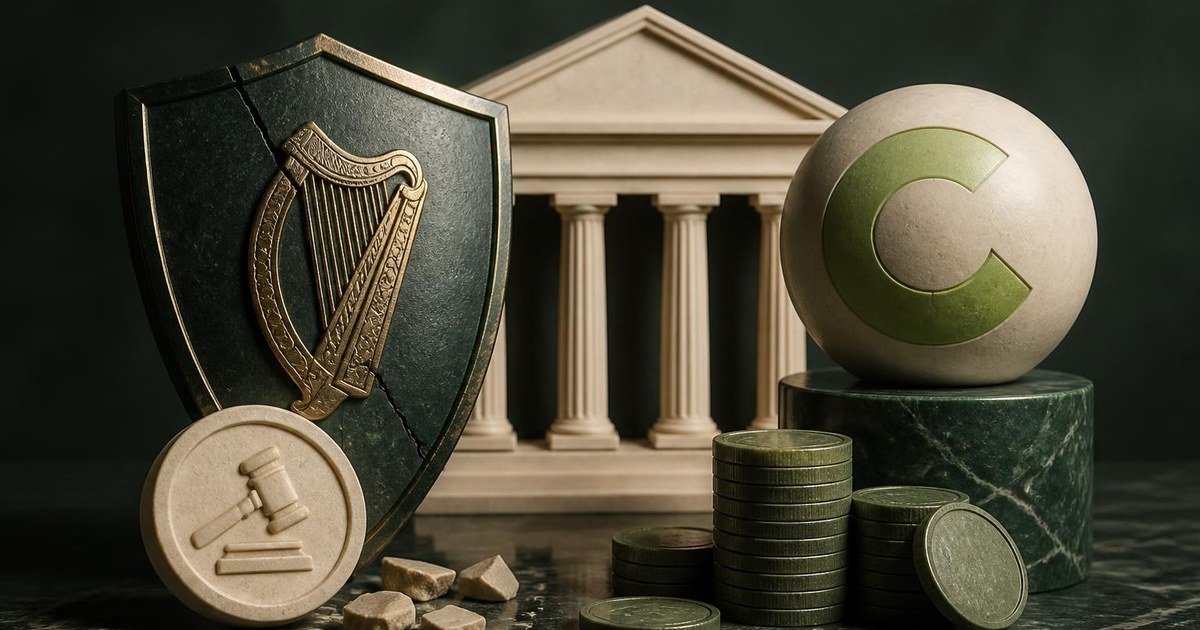 Иллюстрация к статье: Центробанк Ирландии оштрафовал Coinbase Ireland на 3,25 млн евро